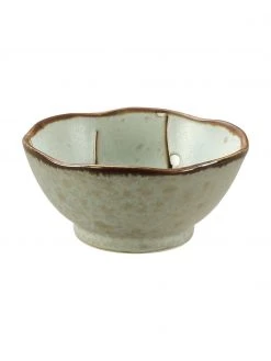 Tokyo Design Studio Handgemachte Snackschälchen Soshun aus Steingut, 4 Stück, Ø 9 x H 4 cm