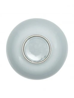 Westwing Collection Handgemachte Steingut-Schalen Thalia in Blaugrau, 2 Stück, Ø 18 x H 6 cm -Küche Geschäft Handgemachte Steingut Schalen Thalia in Blaugrau 2 Stuck 3