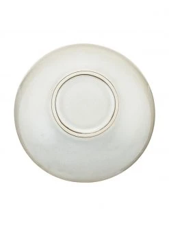 Westwing Collection Handgemachte Steingut-Suppenteller Thalia in Beige, 2 Stück, Ø 22 x H 6 cm -Küche Geschäft Handgemachte Steingut Suppenteller Thalia in Beige 2 Stuck 3