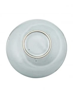 Westwing Collection Handgemachte Steingut-Suppenteller Thalia in Blaugrau, 2 Stück, Ø 22 x H 6 cm -Küche Geschäft Handgemachte Steingut Suppenteller Thalia in Blaugrau 2 Stuck 5