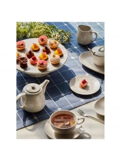 Broste Copenhagen Handgemachte Steingut-Tortenplatte Nordic Vanilla in Cremeweiß gesprenkelt, Ø 30 cm, Ø 30 x H 10 cm 3 Broste Copenhagen Handgemachte Steingut-Tortenplatte Nordic Vanilla in Cremeweiß gesprenkelt, Ø 30 cm, Ø 30 x H 10 cm -Küche Geschäft Handgemachte Steingut Tortenplatte Nordic Vanilla in Cremeweiss gesprenkelt O 30 cm 3