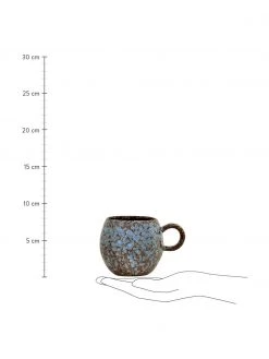 Bloomingville Handgemachte Tasse Paula mit effektvoller Glasur, Ø 9 x H 8 cm, 275 ml 5 Bloomingville Handgemachte Tasse Paula mit effektvoller Glasur, Ø 9 x H 8 cm, 275 ml -Küche Geschäft Handgemachte Tasse Paula mit effektvoller Glasur 10