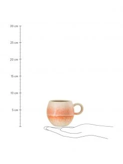 Bloomingville Handgemachte Tasse Paula mit effektvoller Glasur, Ø 9 x H 8 cm, 275 ml -Küche Geschäft Handgemachte Tasse Paula mit effektvoller Glasur 2