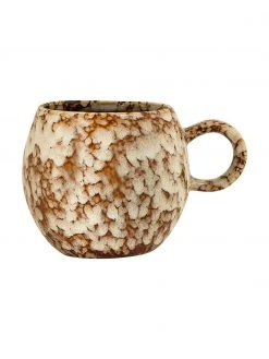Bloomingville Handgemachte Tasse Paula mit effektvoller Glasur, Ø 9 x H 8 cm, 275 ml