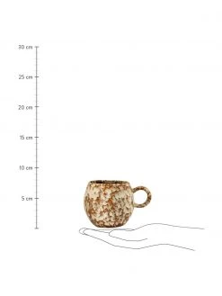 Bloomingville Handgemachte Tasse Paula mit effektvoller Glasur, Ø 9 x H 8 cm, 275 ml 2 Bloomingville Handgemachte Tasse Paula mit effektvoller Glasur, Ø 9 x H 8 cm, 275 ml -Küche Geschäft Handgemachte Tasse Paula mit effektvoller Glasur 7