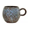 Bloomingville Handgemachte Tasse Paula mit effektvoller Glasur, Ø 9 x H 8 cm, 275 ml
