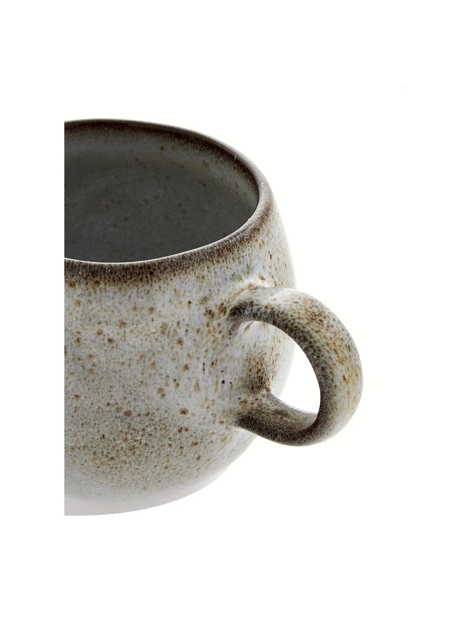 Bloomingville Handgemachte Tasse Sandrine in Beige, Ø 10 x H 10 cm, 400 ml 5 Bloomingville Handgemachte Tasse Sandrine in Beige, Ø 10 x H 10 cm, 400 ml – Bild 5