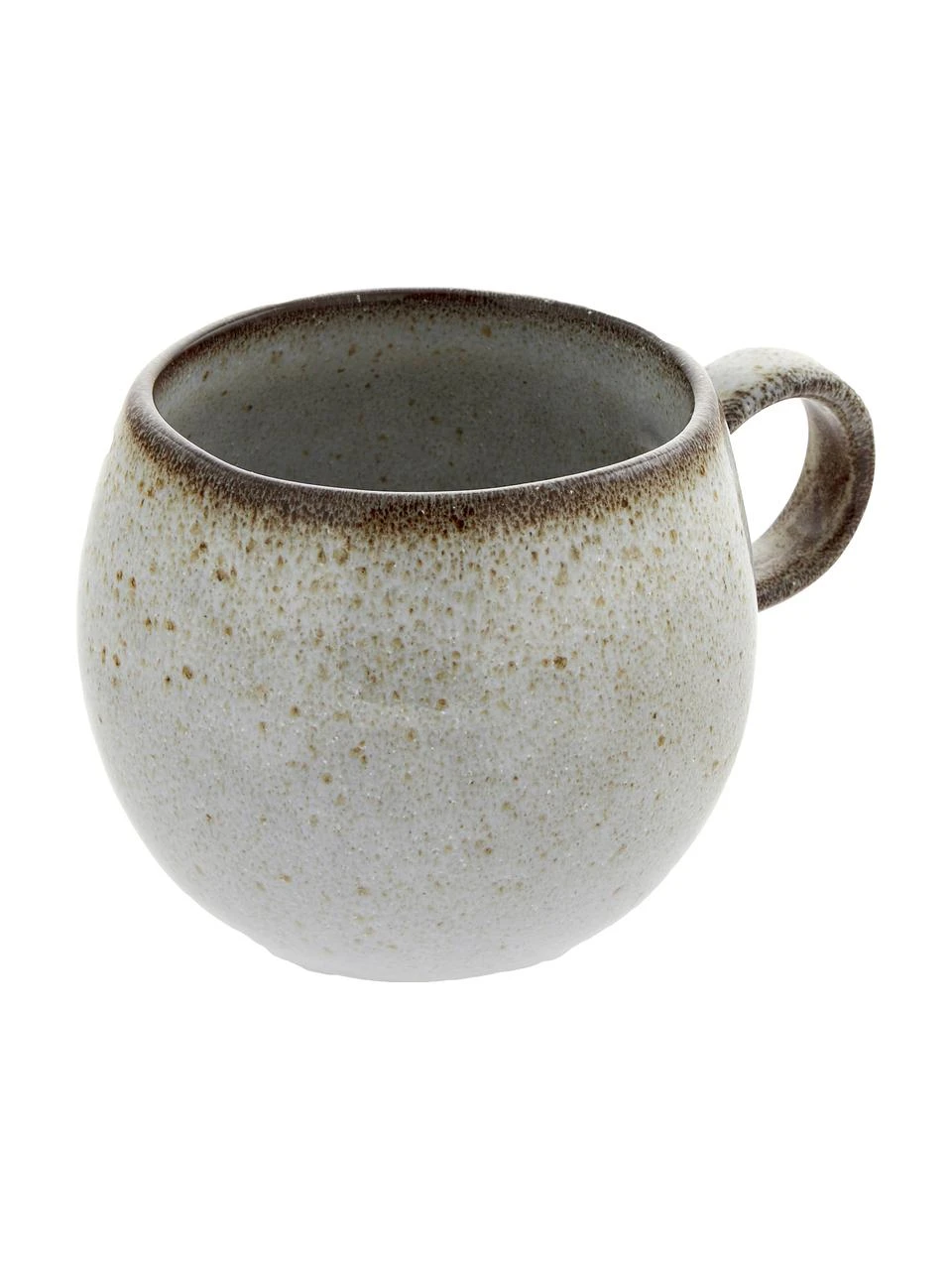 Bloomingville Handgemachte Tasse Sandrine in Beige, Ø 10 x H 10 cm, 400 ml 1 Bloomingville Handgemachte Tasse Sandrine in Beige, Ø 10 x H 10 cm, 400 ml