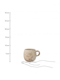 Bloomingville Handgemachte Tasse Stacy mit effektvoller Glasur, Ø 9 x H 8 cm, 250 ml -Küche Geschäft Handgemachte Tasse Stacy mit effektvoller Glasur 2