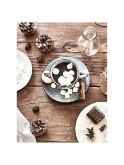 Broste Copenhagen Handgemachte Tasse mit Untertasse Nordic Sea aus Steingut, Ø 8 x H 7 cm, 150 ml 8 Broste Copenhagen Handgemachte Tasse mit Untertasse Nordic Sea aus Steingut, Ø 8 x H 7 cm, 150 ml -Küche Geschäft Handgemachte Tasse mit Untertasse Nordic Sea aus Steingut 2