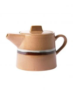 HKliving Handgemachte Teekanne 70's im Retro Style, 1,2 L