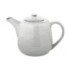 Broste Copenhagen Handgemachte Teekanne Nordic Sand aus Steingut, 1.3 L