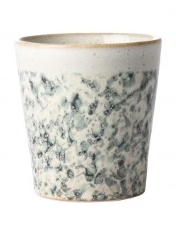 HKliving Handgemachte XS Becher 70's im Retro Style, 4er-Set, Ø 8 x H 8 cm, 200 ml 10 HKliving Handgemachte XS Becher 70's im Retro Style, 4er-Set, Ø 8 x H 8 cm, 200 ml -Küche Geschäft Handgemachte XS Becher 70s im Retro Style 4er Set 4