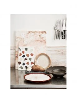 HKliving Handgemachter Speiseteller 70's im Retro Style, 2 Stück, Ø 29 cm 11 HKliving Handgemachter Speiseteller 70's im Retro Style, 2 Stück, Ø 29 cm -Küche Geschäft Handgemachter Speiseteller 70s im Retro Style 2 Stuck 5