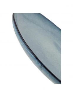 Bloomingville Handgemachter Steingut-Frühstücksteller Sandrine in Blautönen, Ø 22 x H 2 cm 11 Bloomingville Handgemachter Steingut-Frühstücksteller Sandrine in Blautönen, Ø 22 x H 2 cm -Küche Geschäft Handgemachter Steingut Fruhstucksteller Sandrine in Blautonen 5