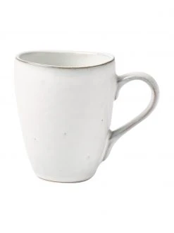 Broste Copenhagen Handgemachtes Fr&uuml;hst&uuml;cks-Set Nordic Sand aus Steingut, 4 Personen (12-tlg.), Set mit verschiedenen Größen -Küche Geschäft Handgemachtes Fruhstucks Set Nordic Sand aus Steingut 4 Personen 12 tlg 5