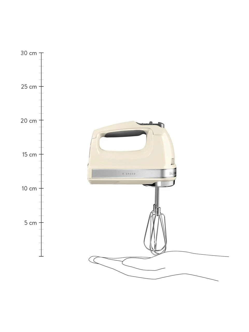 Handrührgerät KitchenAid, B 15 x H 20 cm 2 Handrührgerät KitchenAid, B 15 x H 20 cm – Bild 2