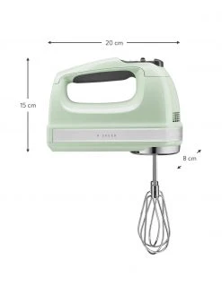 Handrührgerät KitchenAid in Salbeigrün, B 15 x H 20 cm -Küche Geschäft Handruhrgerat KitchenAid in Salbeigrun 2