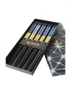 Tokyo Design Studio Holz-Essst&auml;bchen Kuroki, 5 Paar, L 23 cm -Küche Geschäft Holz Essstabchen Kuroki 5 Paar 4