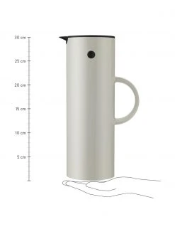 Stelton Isolierkanne EM77 in Beige glänzend, 1 L, Ø 11 x H 30 cm 5 Stelton Isolierkanne EM77 in Beige glänzend, 1 L, Ø 11 x H 30 cm -Küche Geschäft Isolierkanne EM77 in Beige glanzend 1 L 2
