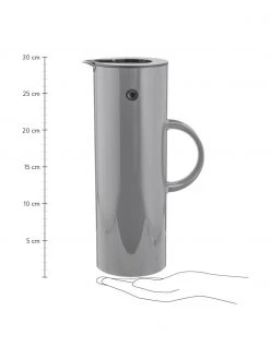 Stelton Isolierkanne EM77 in Grau glänzend, 1 L 8 Stelton Isolierkanne EM77 in Grau glänzend, 1 L -Küche Geschäft Isolierkanne EM77 in Grau glanzend 1 L 2