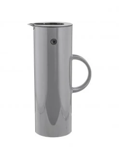 Stelton Isolierkanne EM77 in Grau glänzend, 1 L