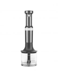 KitchenAid Kabelloser Stabmixer Artisan in Grau mit Zubehör, B 12 x H 41 cm 10 KitchenAid Kabelloser Stabmixer Artisan in Grau mit Zubehör, B 12 x H 41 cm -Küche Geschäft Kabelloser Stabmixer Artisan in Grau mit Zubehor 4