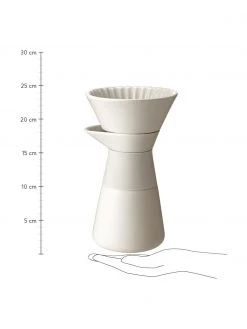 Stelton Kaffeebereiter Theo in Creme matt, 600 ml 9 Stelton Kaffeebereiter Theo in Creme matt, 600 ml -Küche Geschäft Kaffeebereiter Theo in Creme matt 3