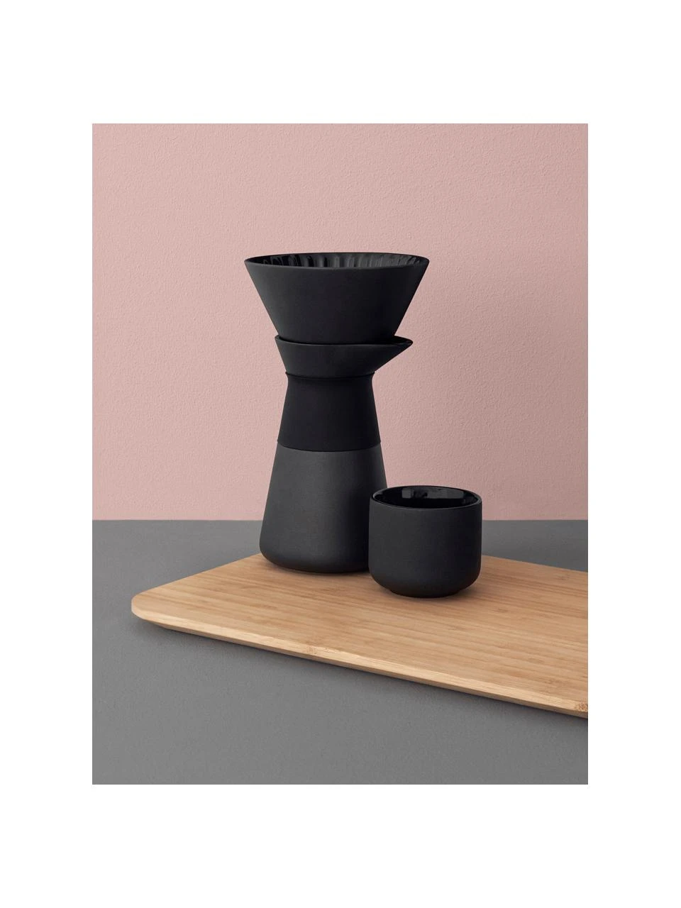 Stelton Kaffeebereiter Theo in Schwarz matt, 600 ml 2 Stelton Kaffeebereiter Theo in Schwarz matt, 600 ml – Bild 2