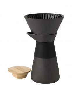 Stelton Kaffeebereiter Theo in Schwarz matt, 600 ml
