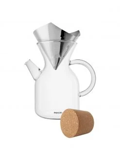Eva Solo Kaffeebereiter Vetro aus Glas mit Filter und Deckel, 1 L