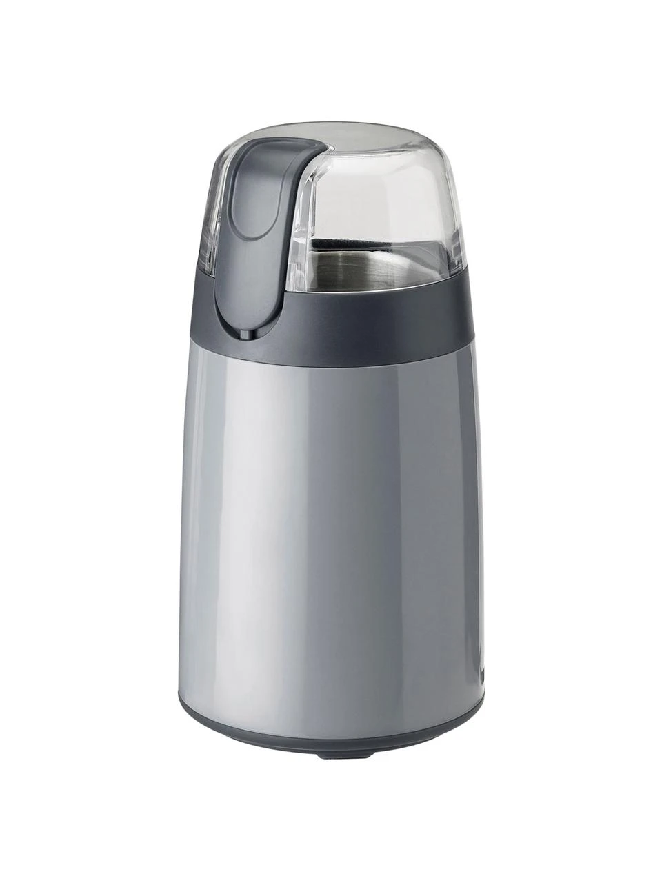 Stelton Kaffeemühle Emma in Grau glänzend, Ø 10 x H 19 cm 1 Stelton Kaffeemühle Emma in Grau glänzend, Ø 10 x H 19 cm