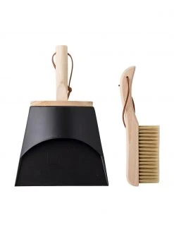 Bloomingville Kehrschaufel und Besen Sylwia, 2er Set, Set mit verschiedenen Größen