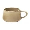 Keramik-Tassen Sheilyn mit Farbverlauf in Beige, 4 Stück, B 12 x L 7 cm, 400 ml