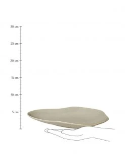 Broste Copenhagen Kleine Steingut-Servierplatte Limfjord in organischer Form, L 24 x B 15 cm, L 24 x H 2 cm 7 Broste Copenhagen Kleine Steingut-Servierplatte Limfjord in organischer Form, L 24 x B 15 cm, L 24 x H 2 cm -Küche Geschäft Kleine Steingut Servierplatte Limfjord in organischer Form L 24 x B 15 cm 2