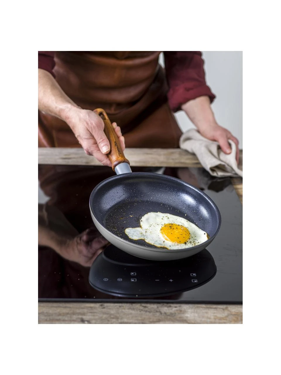 Koch-Set Mayflower Pro in Grau mit Antihaftbeschichtung, 10-tlg., Set mit verschiedenen Größen 2 Koch-Set Mayflower Pro in Grau mit Antihaftbeschichtung, 10-tlg., Set mit verschiedenen Größen – Bild 2