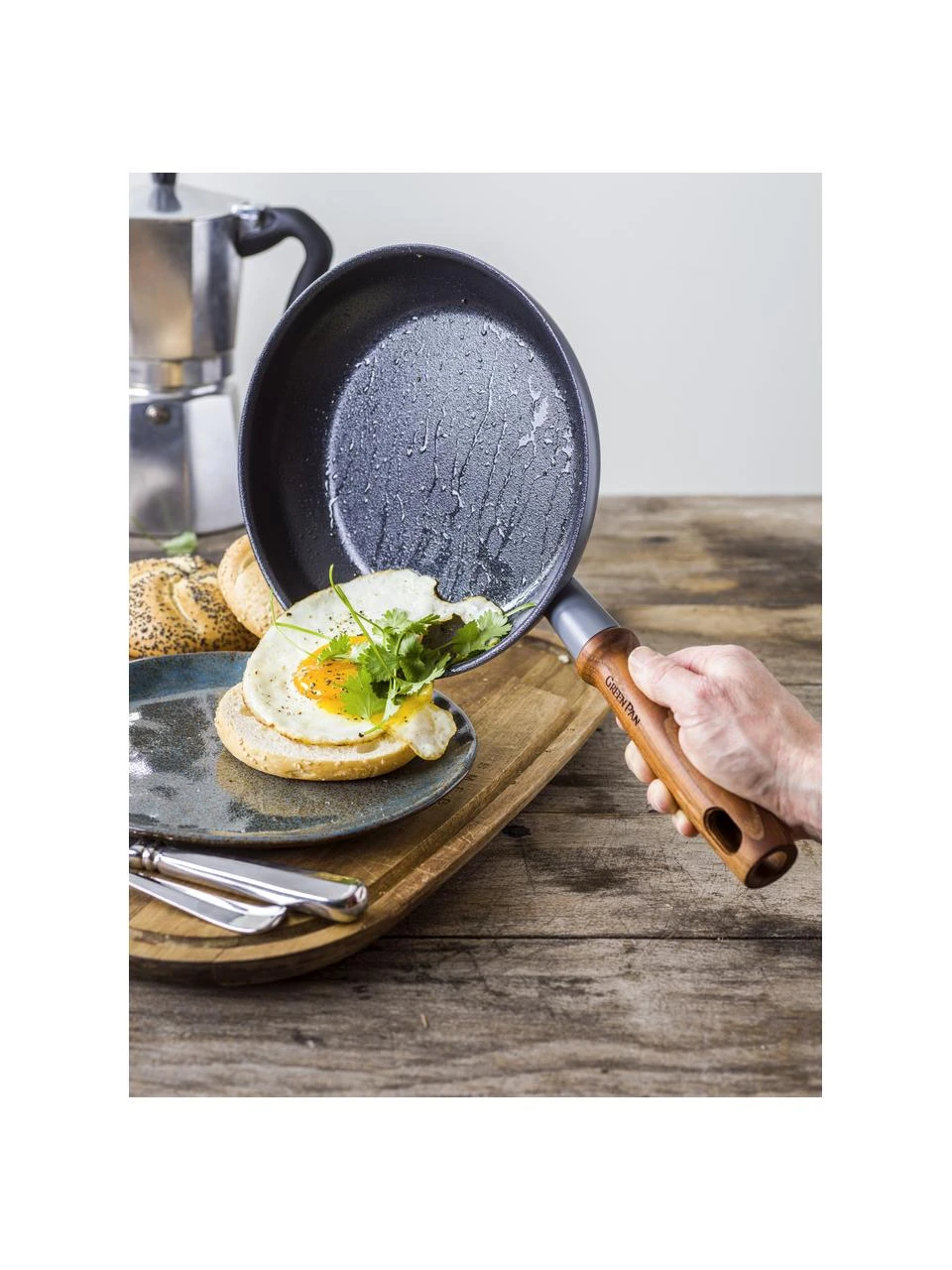 Koch-Set Mayflower Pro in Grau mit Antihaftbeschichtung, 8-tlg., Set mit verschiedenen Größen 2 Koch-Set Mayflower Pro in Grau mit Antihaftbeschichtung, 8-tlg., Set mit verschiedenen Größen – Bild 2