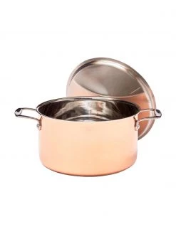 Kochtopf Baron aus Kupfer, Ø 24 x H 14 cm