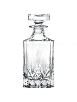 RCR Kristall-Dekanter Opera mit Relief, 750 ml, H 22 cm, 750 ml