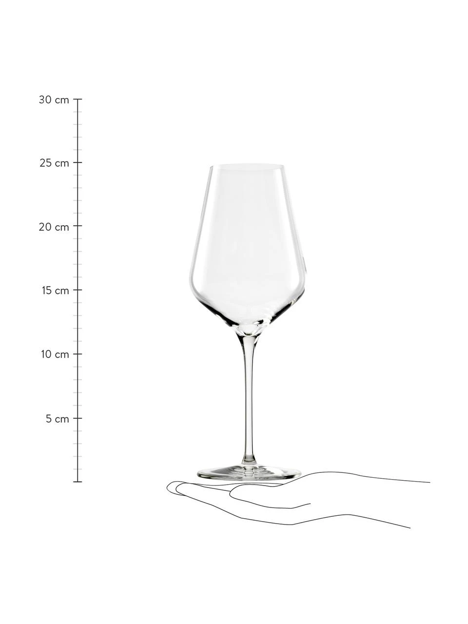 Kristall-Rotweingläser Quatrophil, 6 Stück, Ø 10 x H 25 cm, 570 ml 3 Kristall-Rotweingläser Quatrophil, 6 Stück, Ø 10 x H 25 cm, 570 ml – Bild 3