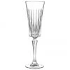 RCR Kristall-Sektgl&auml;ser Timeless mit Rillenrelief, 6 St&uuml;ck, Ø 7 x H 24 cm, 210 ml