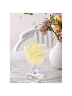 Villeroy & Boch Kristall-Wassergläser Boston mit Relief, 4 Stück, Ø 10 x H 14 cm, 350 ml -Küche Geschäft Kristall Wasserglaser Boston mit Relief 4 Stuck 3