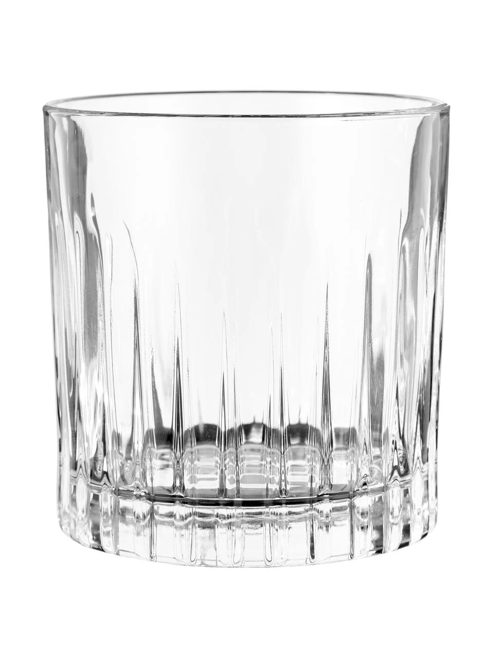 Kristallgläser Timeless mit Rillenrelief, 6 Stück, Luxion-Kristallglas, Transparent, Ø 9 x H 9 cm, 360 ml RCR Kristallgläser Timeless mit Rillenrelief, 6 Stück, Ø 9 x H 9 cm, 360 ml -Küche Geschäft Kristallglaser Timeless mit Rillenrelief 6 Stuck