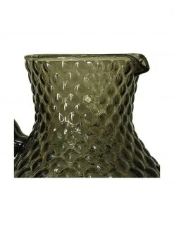 Krug Marie mit Reliefmuster in Grün, 1.2 L, Ø 16 x H 18 cm, 1.2 L -Küche Geschäft Krug Marie mit Reliefmuster in Grun 12 L 5