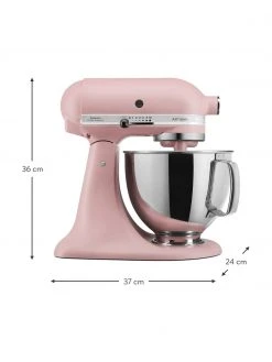 KitchenAid Küchenmaschine Artisan in Rosa, B 37 x H 36 cmNur noch wenige verfügbar 8 KitchenAid Küchenmaschine Artisan in Rosa, B 37 x H 36 cmNur noch wenige verfügbar -Küche Geschäft Kuchenmaschine Artisan in Rosa 2