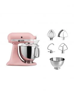 KitchenAid Küchenmaschine Artisan in Rosa, B 37 x H 36 cmNur noch wenige verfügbar 10 KitchenAid Küchenmaschine Artisan in Rosa, B 37 x H 36 cmNur noch wenige verfügbar -Küche Geschäft Kuchenmaschine Artisan in Rosa 4