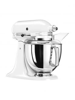 KitchenAid Küchenmaschine Artisan in Weiß, B 37 x H 36 cm
