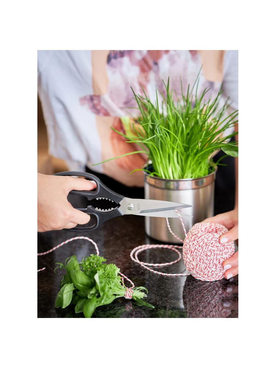 Rösle Küchenschere Tradition, L 23 cm 2 Rösle Küchenschere Tradition, L 23 cm – Bild 2