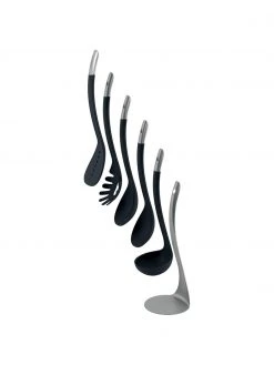 Joseph Joseph Küchenutensilien Nest mit Halter, 6er-Set, Ø 12 x H 34 cm -Küche Geschäft Kuchenutensilien Nest mit Halter 6er Set 3