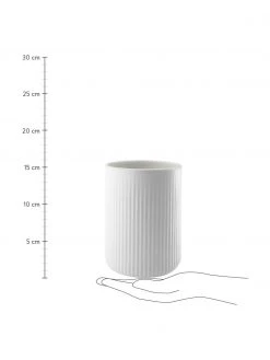 Eva Solo Küchenutensilienhalter Legio Nova aus Porzellan, Ø 12 x H 16 cm -Küche Geschäft Kuchenutensilienhalter Legio Nova aus Porzellan 2